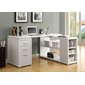 BUREAU EN L I7023 / BLANC