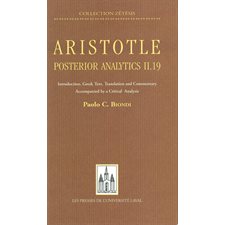 Aristotle: posterior analytics...