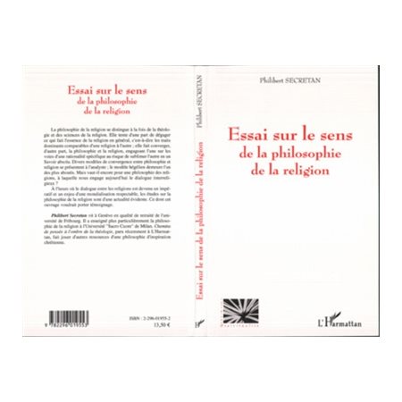 Essai sur le sens de la philosophie de l