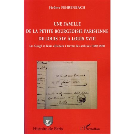 Famille de la petite bourgoisie parisien