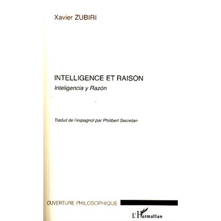 Intelligence et raison - inteligencia y razon