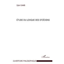 Etude du lexique des stoïciens