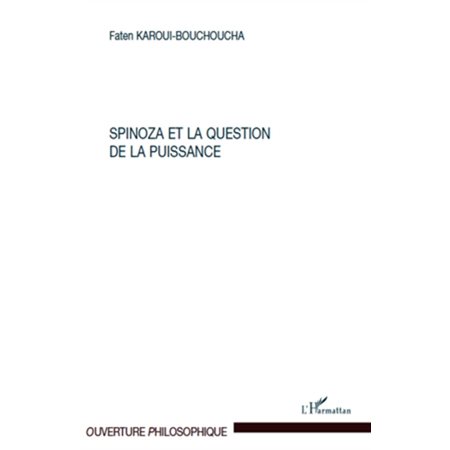 Spinoza et la question de la puissance