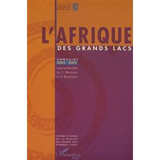 Afrique des grands lacs annuaire 2002-20