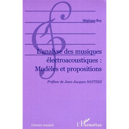 Analyse des musiques électroacoustiques