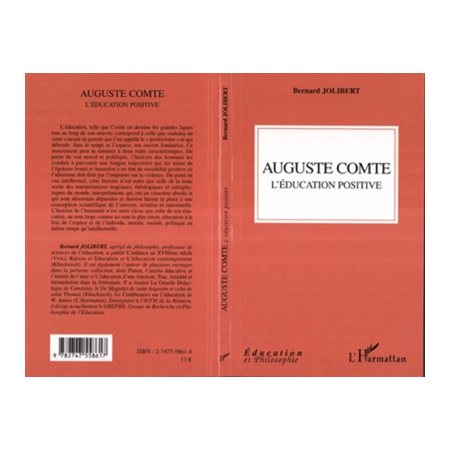 Auguste comte: éducation positive