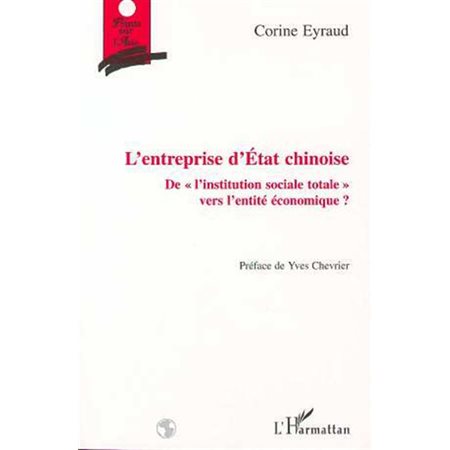 L'ENTREPRISE D'ETAT CHINOISE