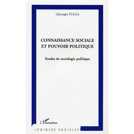 Connaissance sociale et pouvoir politique