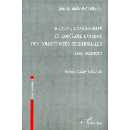 Budget comptabilité et contrôle externe