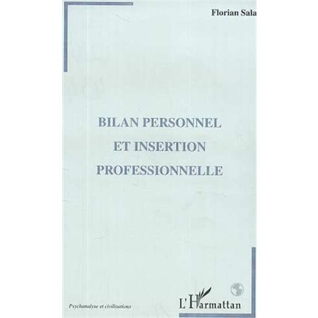 Bilan personnel et insertion professionn