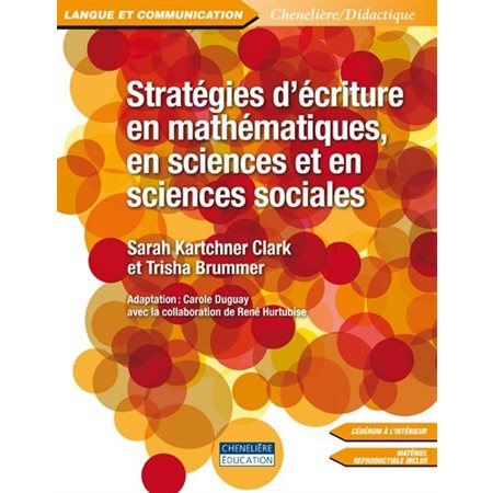 Stratégies d'écriture en mathématiques, en sciences et en sciences sociales