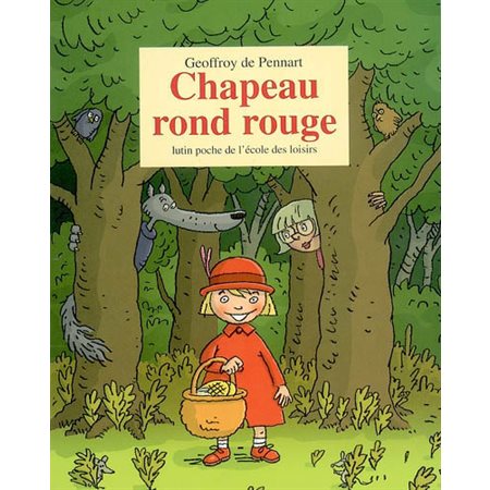 Chapeau rond rouge : Lutin poche