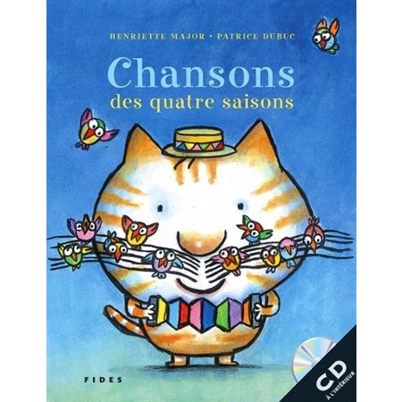 Chansons des quatre saisons : Livre + CD