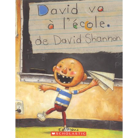 David va à l'école