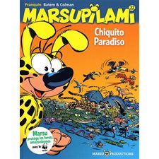 Marsupilami T.22 : Chiquito Paradiso : Bande dessinée : 1 planche de stickers offerte