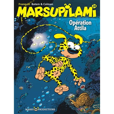 Marsupilami T.24 : Opération Attila : Bande dessinée