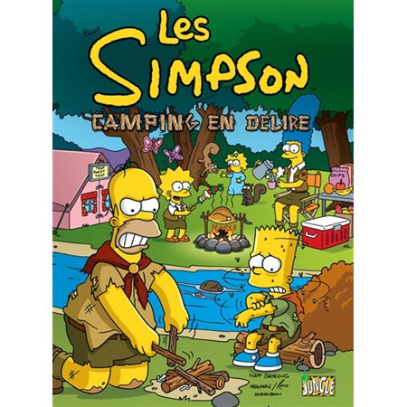 Les Simpson T.01 : Camping en délire : Bande dessinée