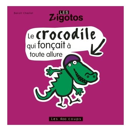 Le crocodile qui fonçait à toute allure