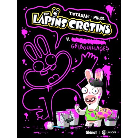 The lapins crétins T.04 : Gribouillages : Bande dessinée