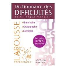 Dictionnaire des difficultés de la langue française : Larousse