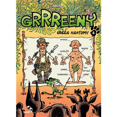 Grrreeny T.04 : Green anatomy : Bande dessinée