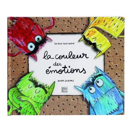 La couleur des émotions : Un livre tout animé : Livre cartonné