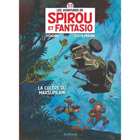 Les aventures de Spirou et Fantasio T.55 : La colère du Marsupilami : Bande dessinée