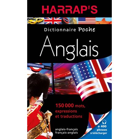 Harrap's dictionnaire poche anglais : 150 000 mots, expressions et traductions