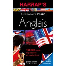 Harrap's dictionnaire poche anglais : 150 000 mots, expressions et traductions