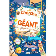 Au pays des contes : Cherche et trouve géant : Livre cartonné