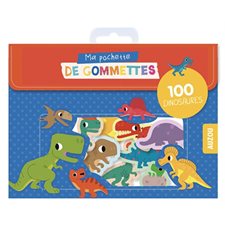 100 dinosaures : Ma pochette de gommettes