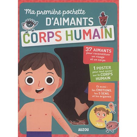 Corps humain : Ma première pochette d'aimants