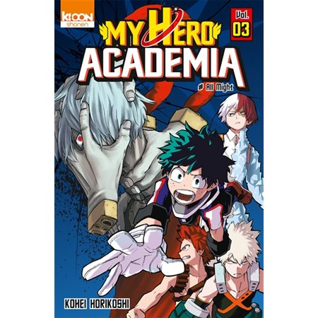 My hero academia T.03 : All might : Manga : JEU