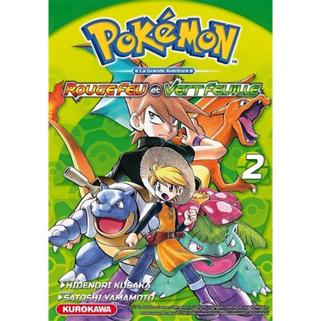 Pokémon : la grande aventure : Rouge Feu et Vert Feuille-Emeraude T.02 (Manga) : Jeu
