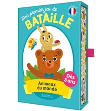 Mon premier jeu de bataille : Jeux de cartes : Observer et comparer ! : Dès 3 ans; 15 minutes; 2 à 4 joueurs; 45 cartes