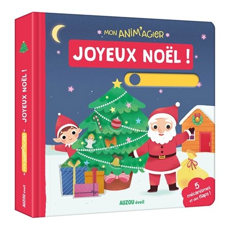 Joyeux Noël ! : Mon anim'agier : Livre cartonné