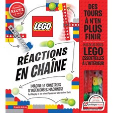 LEGO Réactions en chaîne : Imagine et construis d'ingénieuses machines ! : 8 + : Livre + 30 Legos