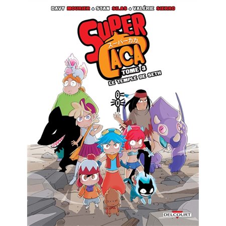 Super Caca T.03 : Le temple de Seth : Bande dessinée