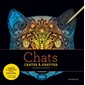 Chats : Cartes à gratter : Coloriages antistress : Cartes à gratter et à détacher + 1 stylet inc