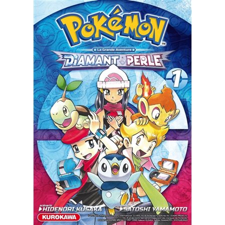 Pokémon : la grande aventure : Diamant et Perle T.01 : Manga : JEU