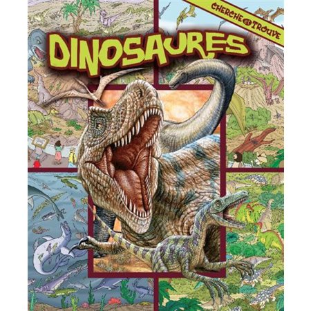 Dinosaures : Cherche et trouve