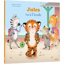 Jules va à l'école : Mes p'tits albums : Couverture souple