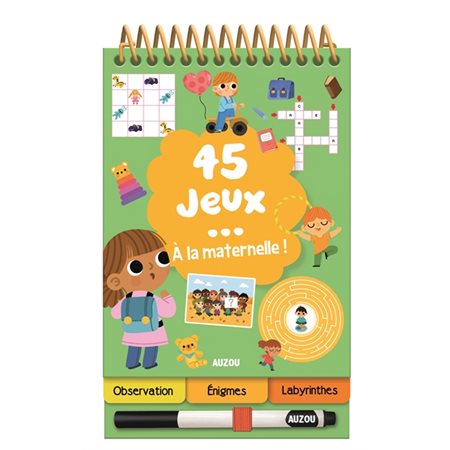 45 jeux ... à la maternelle !