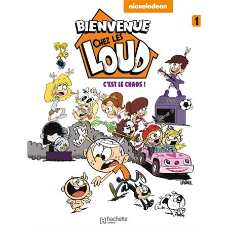 Bienvenue chez les Loud T.01 : C'est le chaos ! : Bande dessinée