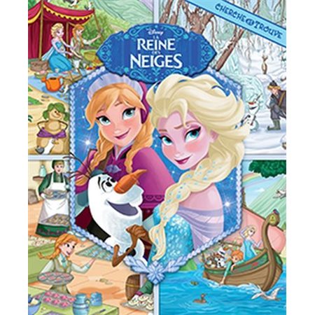 Disney : La reine des neiges : Cherche et trouve