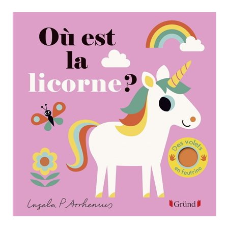 Où est la licorne ? : Des volets en feutrine