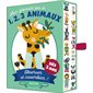 Mon premier jeu de 1, 2, 3 animaux : Jeux de cartes : Dès 3 ans; 10 minutes; 2 à 4 joueurs; 33 cartes et 11 posters
