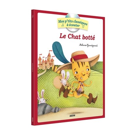 Le chat botté : Mes p'tits classiques à écouter : Livre + CD