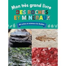 Mon très grand livre des roches et minéraux : 66 roches et minéraux du Québec
