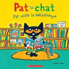 Pat visite la bibliothèque : Pat le chat